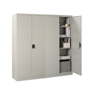 2 x 2 Door Steel Stationery Storage Cabinets 1850mm H x 900mm W x 400mm D